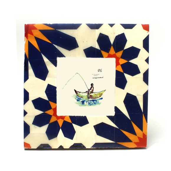 Goody Grams グッディグラムス ボーン フォトフレーム ヴィンテージ タイル 骨の写真立て Marari 正方形 フォトスタンド の通販はau Pay マーケット オリジ