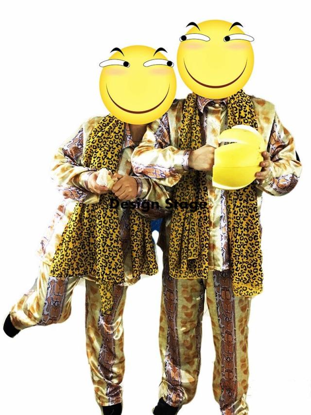 Ppap ペンパイナッポーアッポーペン ピコ太郎 風 コスプレ衣装 コスチューム Cosplay イベント 忘年会 余興 オーダーメイド可能 C363の通販はau Pay マーケット デザインステージ