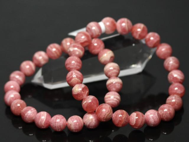 ☆高品質☆【天然石 ブレスレット】インカローズ (2A) (約8.5〜9mm) パワーストーン 母の日 ギフト 9,677円