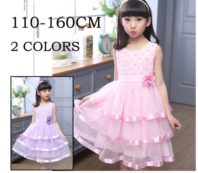 子どもドレス ワンピース パール付き フォーマルドレス 女児 発表会 結婚式 キッズ 110cm1cm130cm140cmの通販はau Pay マーケット Candyz Pro