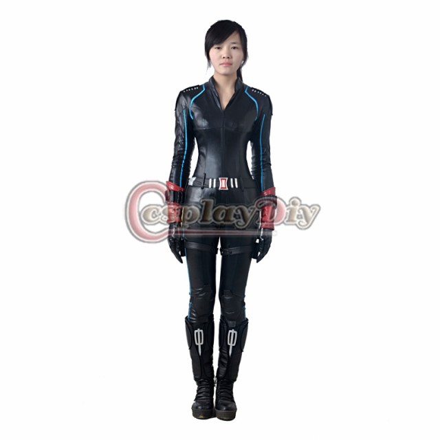 高品質 高級コスプレ衣装 アベンジャーズ2 Avengers 風 ブラック