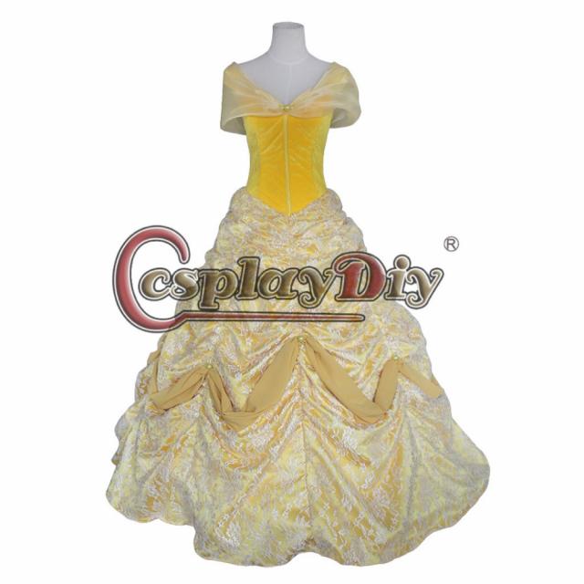 高品質 高級コスプレ衣装 ディズニー 美女と野獣 風 プリンセス ベル タイプ ドレス Beauty And Beast Pricess Belle Fancy Dress の通販はau Pay マーケット ワタナベコーポレーション
