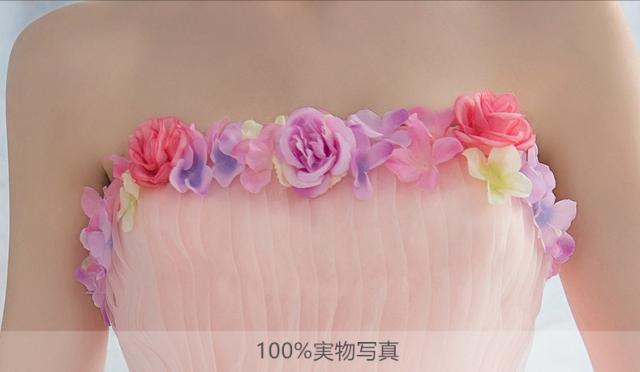 超可愛い カラードレス ウェディングドレス パーティドレス Aライン