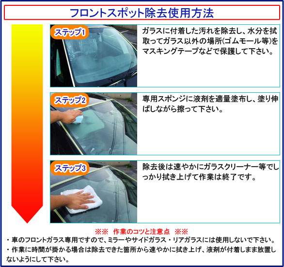 送料無料【業務用 カーピカル フロントガラス専用 ウォータースポット除去剤 500g】イオンデポジット セリウム コンパウンド ガラス磨き_1
