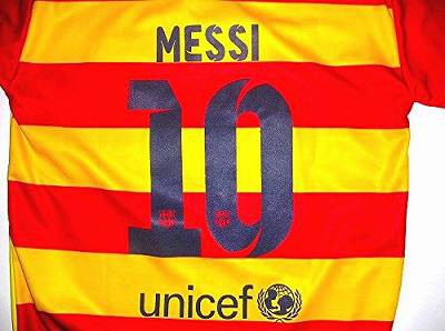 子供用 K134 バルセロナ Messi 10 メッシ 横黄赤 ゲームシャツ パンツ付 サッカー キッズ ジュニア ユニフォーム 上下セットの通販はau Pay マーケット 激安サッカーロロショップ