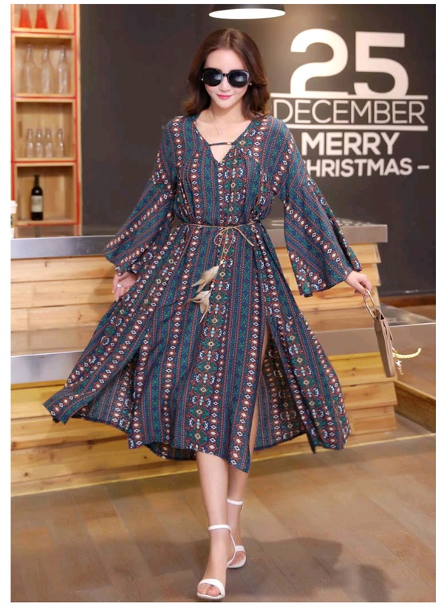 メール便 送料無料 大きいサイズ エスニック Aライン ワンピース チュニックワンピース 3l 4l 5l 6l マルチカラー の通販はau Pay マーケット ココナツライト