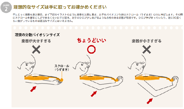 YAMAHA バイオリンV7G (1/2サイズ) 分数 子ども用 YAMAHA V7SG 4/4