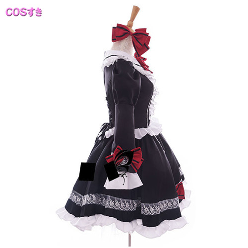 デート&ア&ライブ 時崎狂三コスプレ衣装 COS 高品質 新品 Cosplay アニメ コスチューム_1