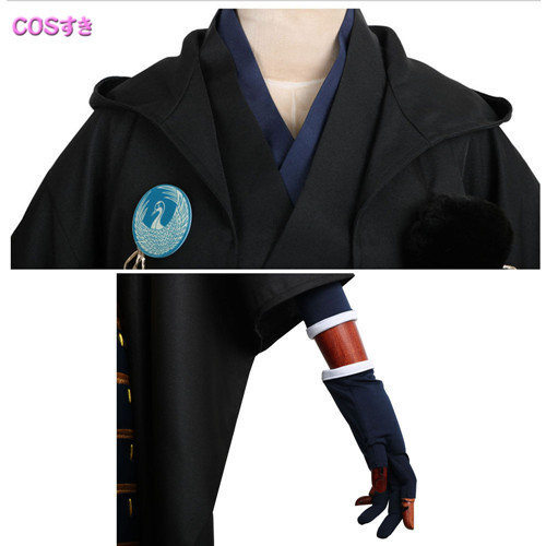 刀剣乱舞 とうけんらんぶ 鶴丸国永 コスプレ衣装 COS 高品質 新品 Cosplay アニメ コスチューム_4
