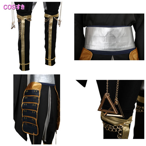 刀剣乱舞 とうけんらんぶ 鶴丸国永 コスプレ衣装 COS 高品質 新品 Cosplay アニメ コスチューム_5