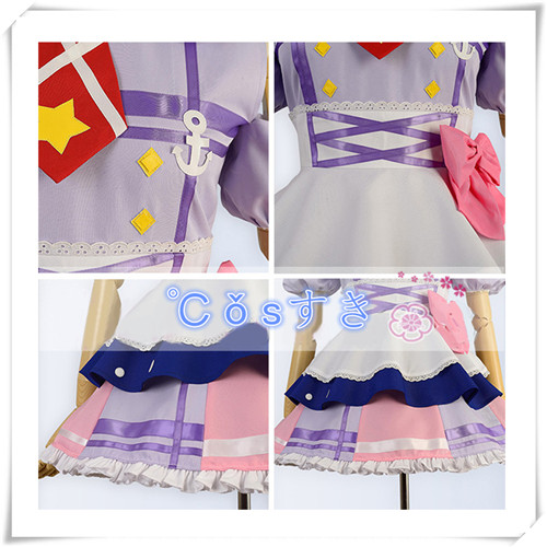 コスプレ衣装 ラブライブ サンシャイン lovelivesunshine Aqours 黒澤ダイヤ くろさわだいや 高品質 新品 Cosplay アニメ_7