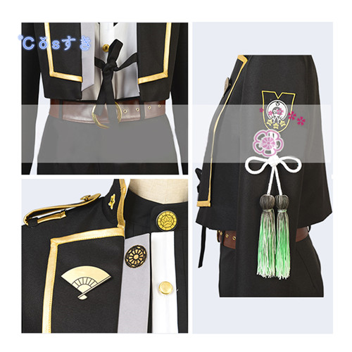 刀剣乱舞 膝丸 ひざまる 風 コスプレ衣装  高品質 新品 Cosplay アニメ イベント パーティー 仮装_7