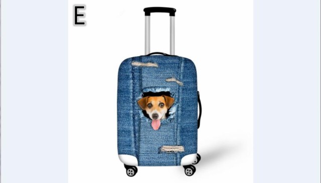 旅行用品 スーツケースカバー 個性的 3dペット 犬 Dog 猫 Cat カワイイ S M L 18 22 24 26 28インチ対応 G461 G157 G0の通販はau Pay マーケット 直店 Com