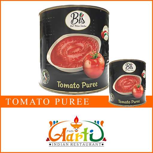 BIS トマトピューレ イタリア産 2550g×12缶(2ケース) 常温便 Tomato Puree Italy トマトソース トマト缶 食材 カレー パスタ スープ【業