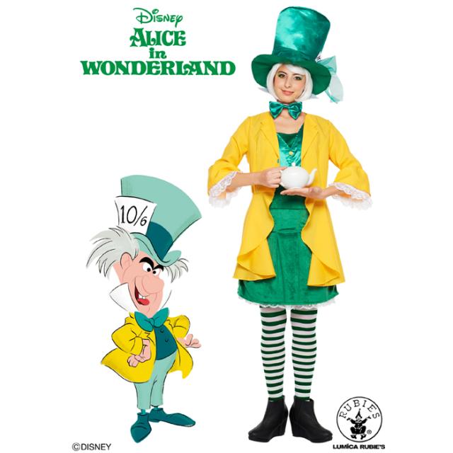 プレミア商品 プリティ マッドハッター レディース コスチューム ハロウィン コスプレ イベント 衣装 仮装 アリス 通常便は送料無料 不思議の国のアリスコスプレコスチューム 割引クーポン対象品