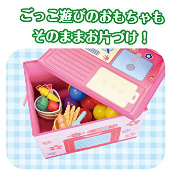 送料無料 ままごと収納ボックス キッチンの通販はau Pay マーケット ベビーアネラ