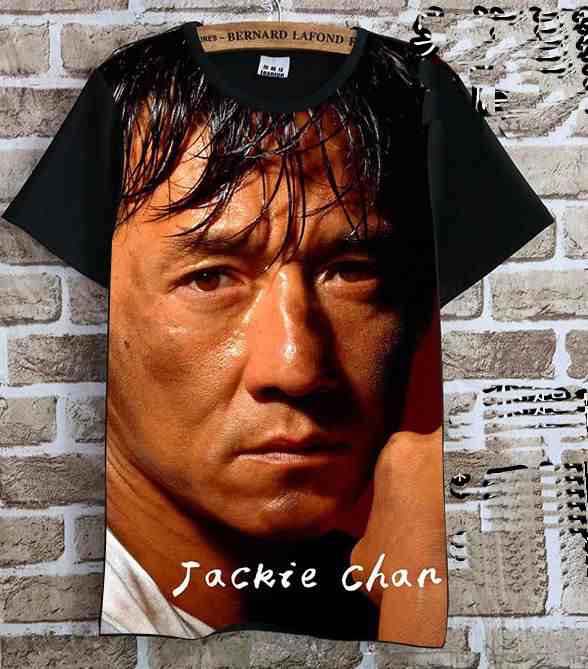 ジャッキー・チェン（成龍） Tシャツ 黒2の通販はau PAY マーケット