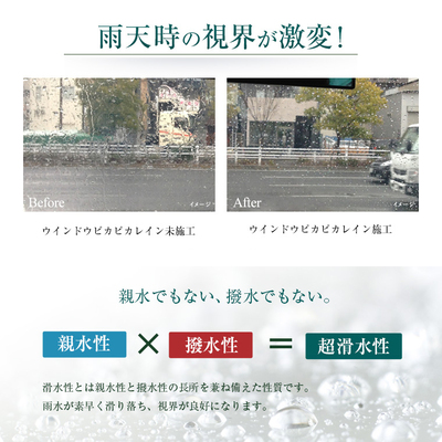 ウインドウピカピカレイン フロントガラスコーティング 車用 窓ガラス コーティング剤 滑水性 Top Window の通販はau Pay マーケット ピカピカレイン