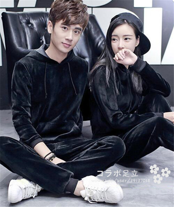 ペアルック 上下セット スウェットジャージ レディース メンズ 部屋着 運動着長袖 秋冬 厚手 男女兼用 カップルお揃い 大きいサイズの通販はau Pay マーケット コラボ足立