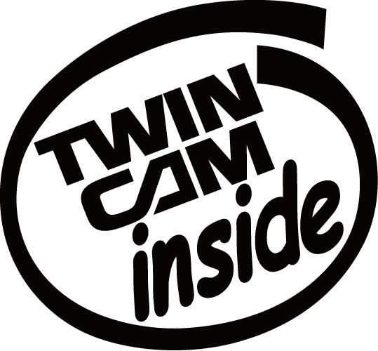 カッティングステッカー Twincam Inside 2枚1セット 車 バイク 給油口 ワンポイント インサイド 傷隠し ターボ C の通販はau Pay マーケット M Sworks Au Pay マーケット店