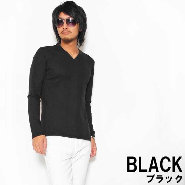 リベルタ 【今季完売】サーモワン Ｖネック長袖 メンズ／ＢＬＫ（Ｍ