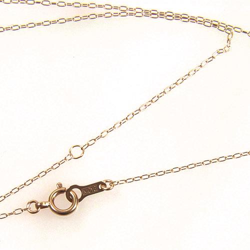 K10チェーンネックレス小豆（アズキ）タイプ/40センチレギュラーサイズ