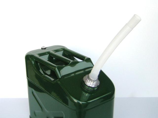 【10L 携行缶】消防法適合品認定のガソリン缶 軽トラやトラックの緊急時の燃料補給に_1