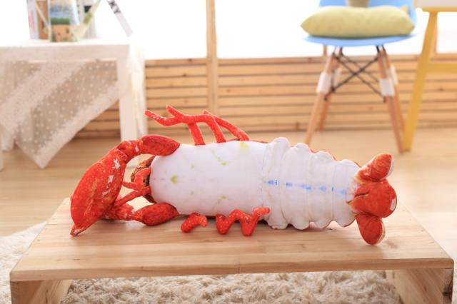 送料無料 ぬいぐるみ エビ えび クッション 海老 抱き枕 食べ物 伊勢海老 インテリア 飲食店飾り プレゼント60cmの通販はau Pay マーケット Happy House