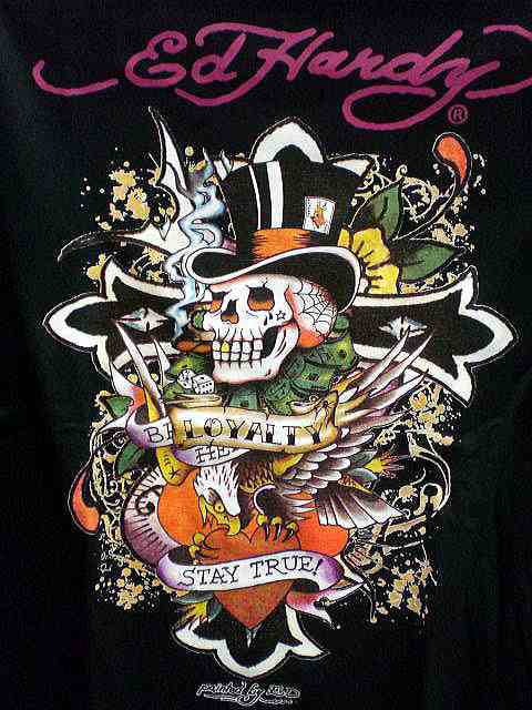 エド ハーディー Tシャツ 長袖tシャツ Ed Hardy スカルハットの通販はau Pay マーケット Takafuku1915