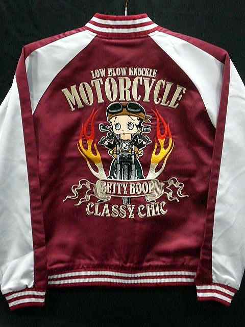 LOWBLOW KNUCKLE X BETTY BOOP M C RIDE BOOP ベティーズバイク