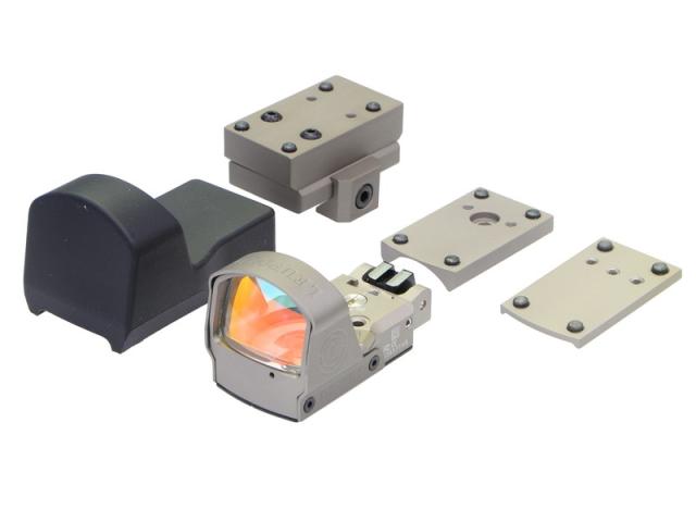 OPT-Crew Leupold型デルタポイントPRO ドットサイト (1911/Glock/20ｍｍマウント付属) DE