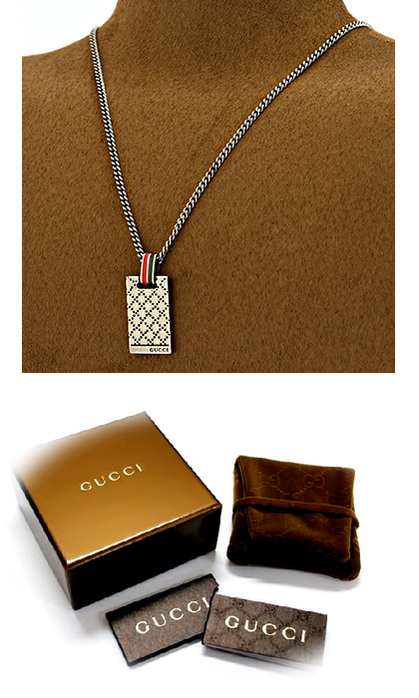 グッチ 310481-J89L0/8518 ペアネックレス/2個セット/BOXラッピング完備 GUCCI /310481-j89l0/8518importの通販は