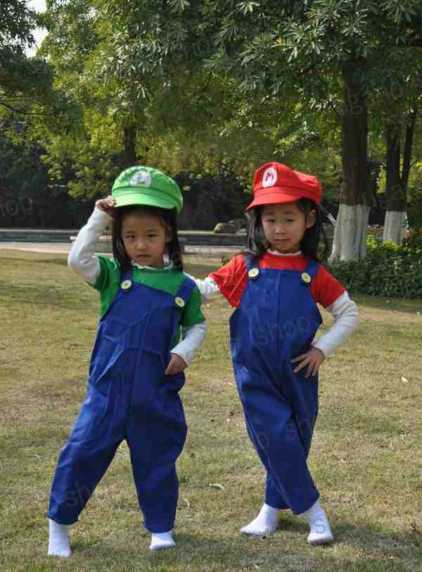 海外 ハロウィン，マリオ コスプレ