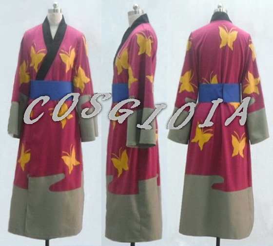 Amazon.co.jp: [TeidEa] 銀魂 高杉晋助 着物セット 制服 アニメ