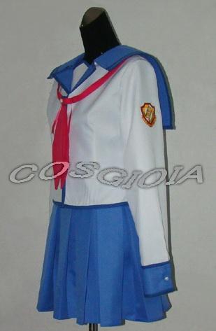 Angel Beats！風 死んだ世界戦線風女子制服 風 コスプレ衣装 ハロウィン アニメ イベント クリスマス コスチューム 誕生日 変身 コミケ_1