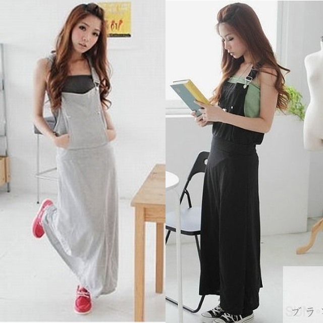 Aメール便送料無料 サロペット人気マキシ丈ワンピース スカート 大きい セクシー マキシ お呼ばれ ノースリーブ ワンピース ロング 21 の通販はau Pay マーケット Gramorous グラマラス