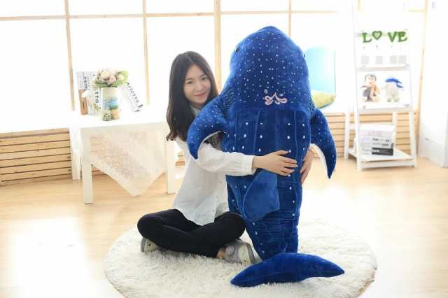 ぬいぐるみ 特大 動物クジラぬいぐるみ 150cm 抱き枕/お祝いの通販はau