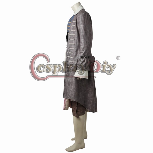 高品質 高級コスプレ衣装 パイレーツ・オブ・カリビアン 風 ジャック・スパロウ タイプ Pirates of the Caribbean Captain Jack Sparrow