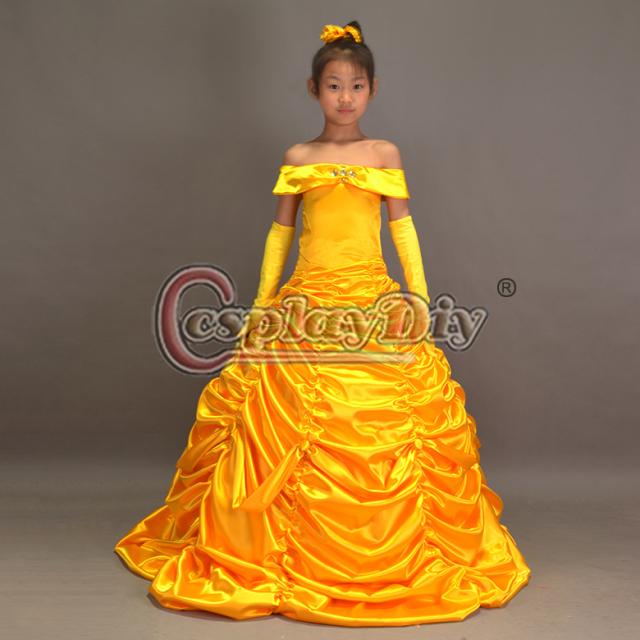 高品質 高級コスプレ衣装 ディズニー 美女と野獣 風 プリンセス ベル タイプ ドレス Princess Bell Dress 子供用キッズドレス Ver 3の通販はau Pay マーケット ワタナベコーポレーション