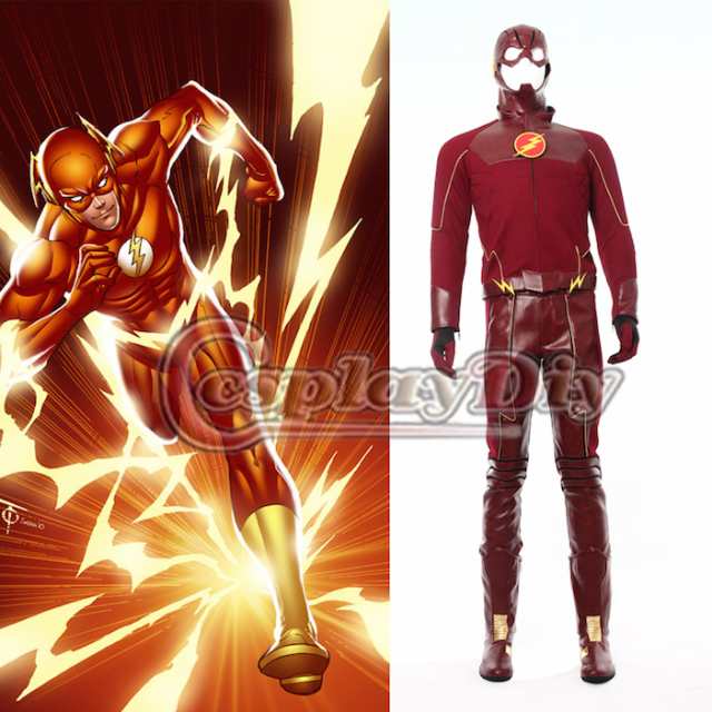 高品質 高級コスプレ衣装 ザ・フラッシュ 風 The Flash Costume