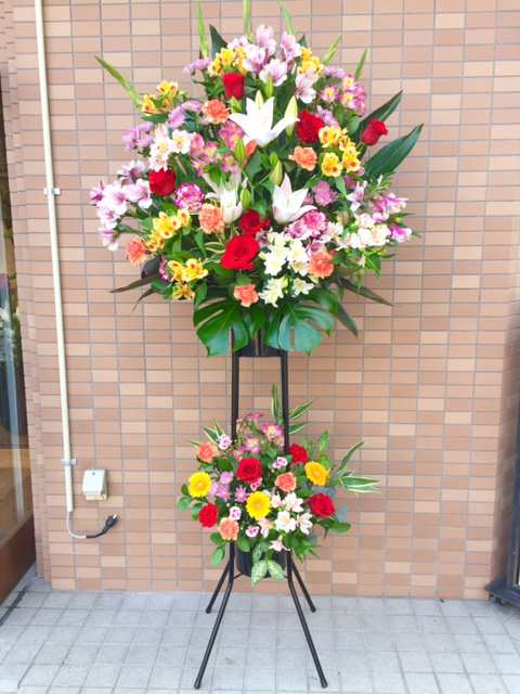 神戸市内配達 神戸最安2段スタンド おまかせスタンド花2段 開店祝い 移転祝い 周年祝い 発表会 コンサートなどの通販はau Pay マーケット フラワーショップ 1 プラスワン 神戸市内配達 神戸最安2段スタンド おまかせスタンド花2段 開店祝い 移転祝い 周年祝い 発表会 コンサートなどの通販はau Pay マーケット フラワーショップ 1 プラスワン