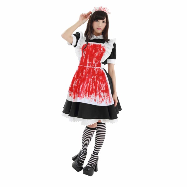 コスプレ衣装 ブラッディメイド 服 H0140bk パーティー衣装 パーティー仮装 の通販はau Pay マーケット Zaccaz ザッカス