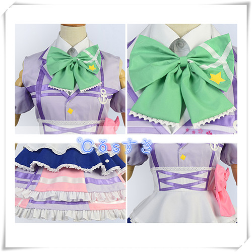 コスプレ衣装 ラブライブ サンシャイン lovelivesunshine Aqours 松浦 果南 まつうら かなん 高品質 新品 Cosplay アニメ_6