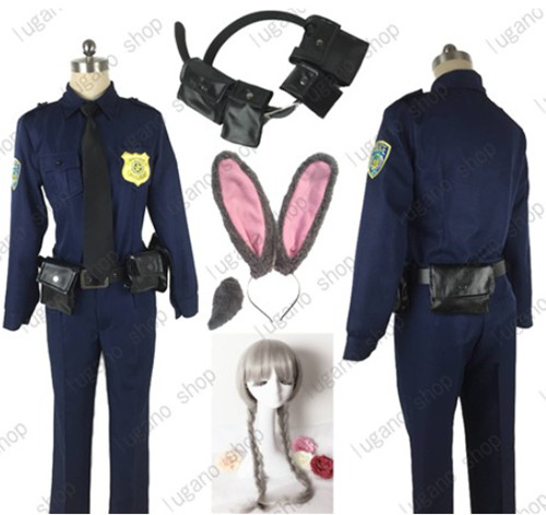 ズートピア ジュディホップス Judy 風 衣装 ウィック カチューシャ しっぼ セット イベント仮装 コスプレ衣装 K4560の通販はau Pay マーケット ティアーモショップ