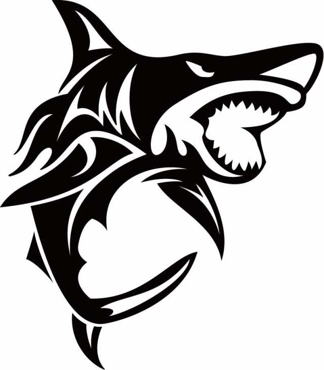 カッティングステッカー シャーク Shark サメ 鮫 トライバル 6 右向き 車 バイク カッコイイ ワンポイント カスタムの通販はau Pay マーケット M Sworks Au Pay マーケット店