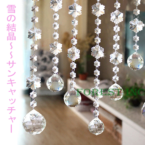 雪の結晶 美しい サンキャッチャー 1本 N2 33 の通販はau Pay マーケット シルワ ティリア