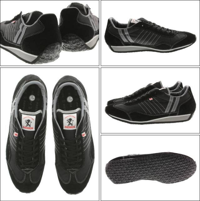 交換返品送料無料 パトリック スニーカー スタジアム ブラック PATRICK