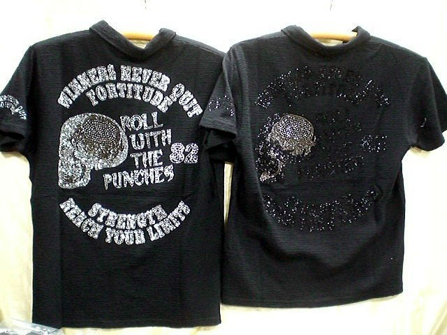 クールドライブストライカー　半袖ポロシャツ　スカルラインストーン　COOL DRIVE STRIKER 7,900円