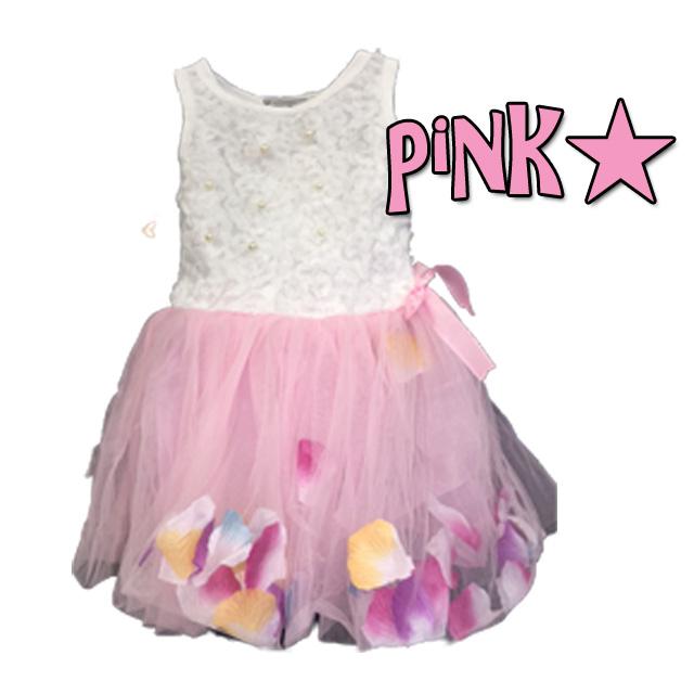 メール便送料無料 ベビー キッズ 花びらワンピース 花びらドレス パーティードレス ベビードレス タンクワンピ 韓国子供服 028の通販はau Pay マーケット ダイシン １