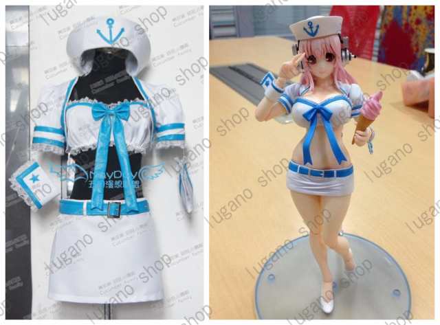 すーぱーそに子 　海軍バージョン　風   コスプレ衣装　  ハロウィン　仮装パーティー　完全オーダメイドも対応可能 の通販は 8,330円